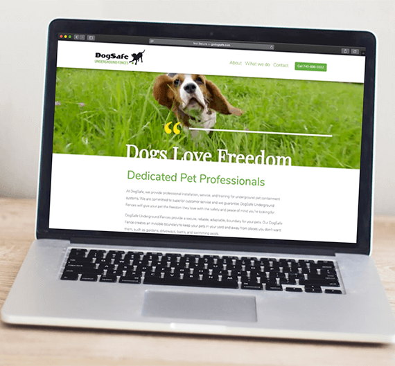 godogsafe website on macbook